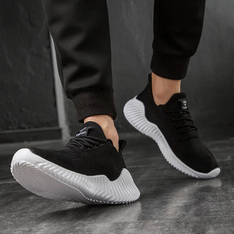 Optew Men’s Lightweight Knit Sneakers