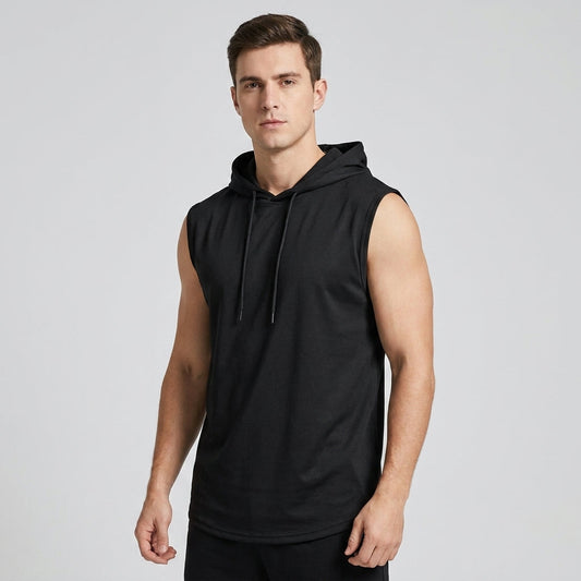 Optew Men’s Sleeveless Hoodie