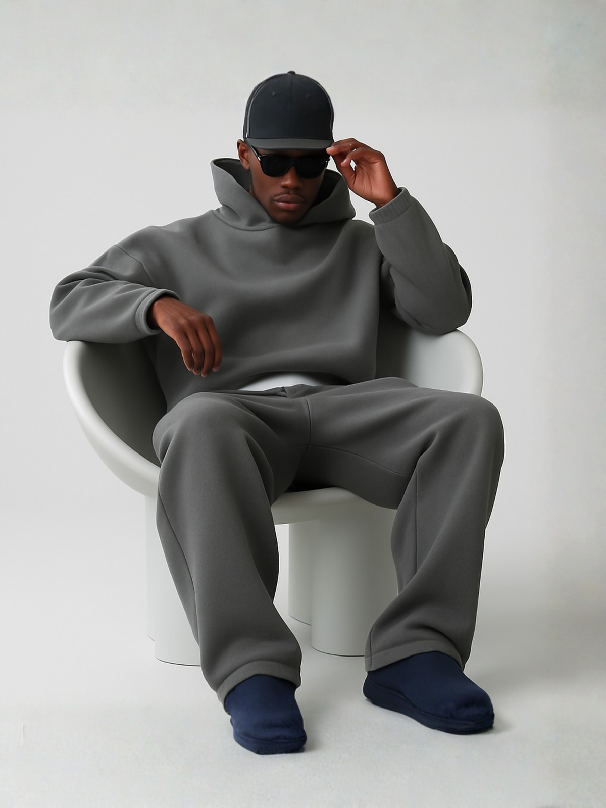 Optew Men’s Oversized Hoodie Jogger Set