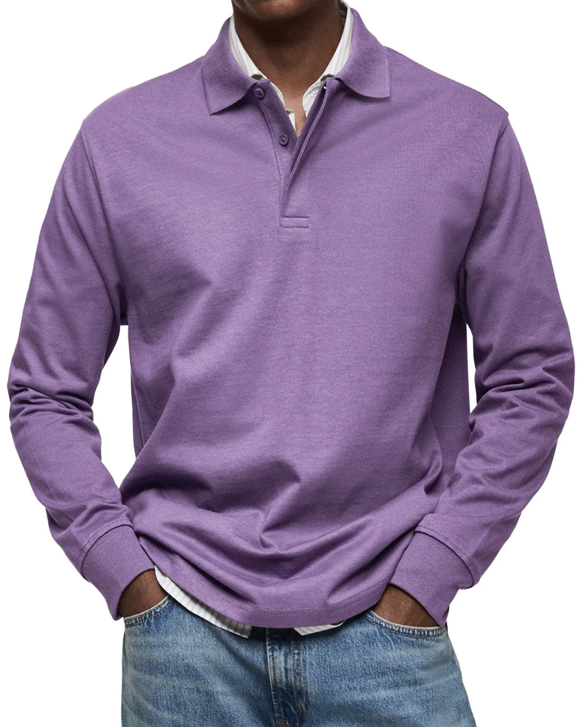 Optew Luxury Long Sleeve Polo