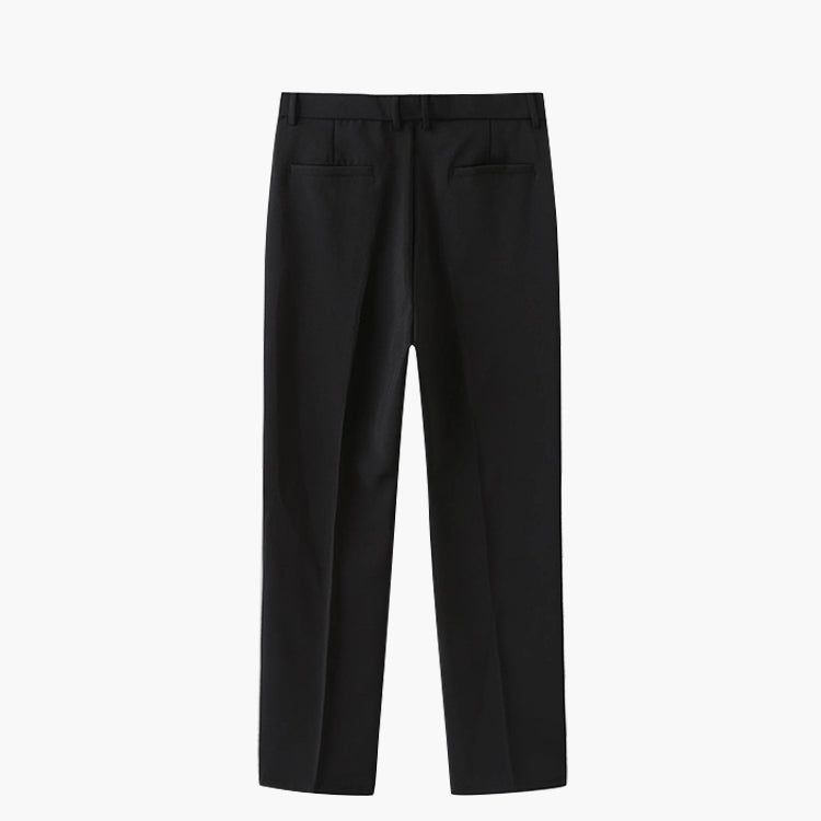 Optew Men’s Tailored Pleated Trousers