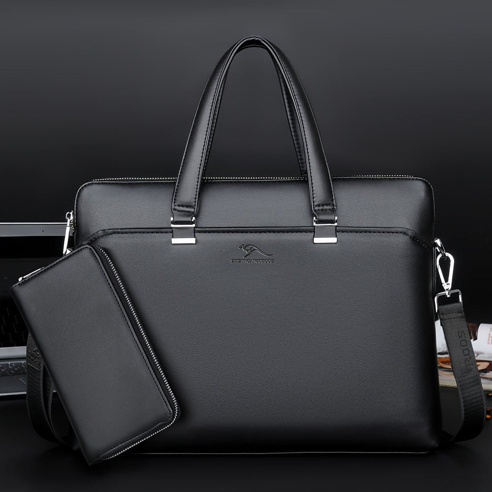 Optew Men’s Two-Piece Briefcase Set
