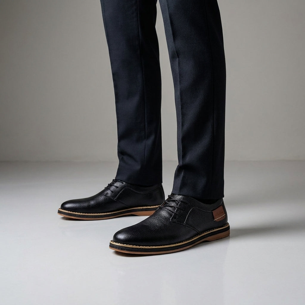 Optew Men’s Handcrafted Leather Formal Shoes