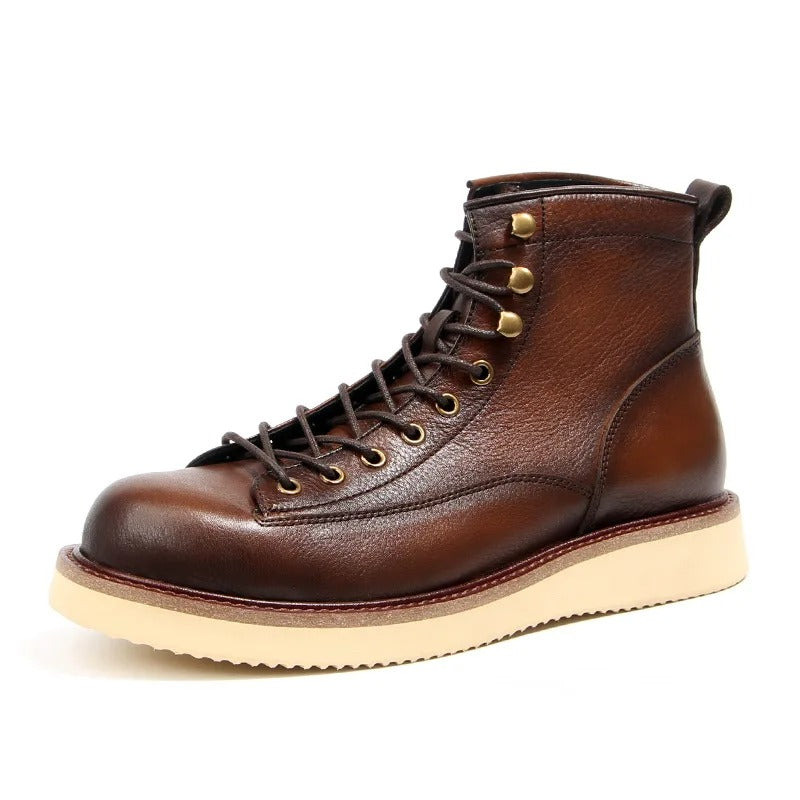 Optew Men’s Lace-Up Boots