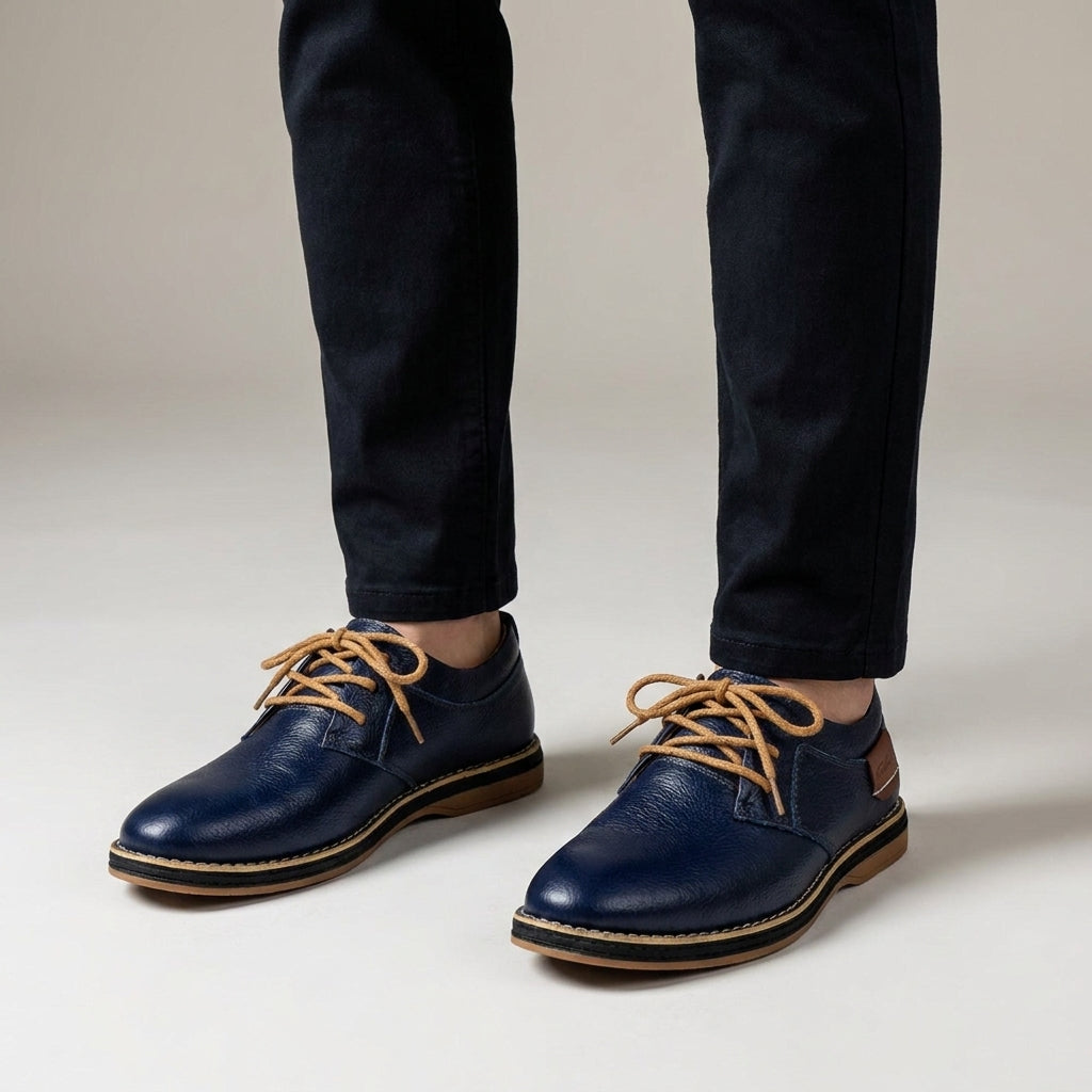 Optew Men’s Handcrafted Leather Formal Shoes