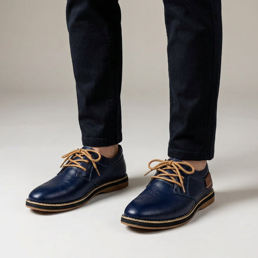 Optew Men’s Handcrafted Leather Formal Shoes