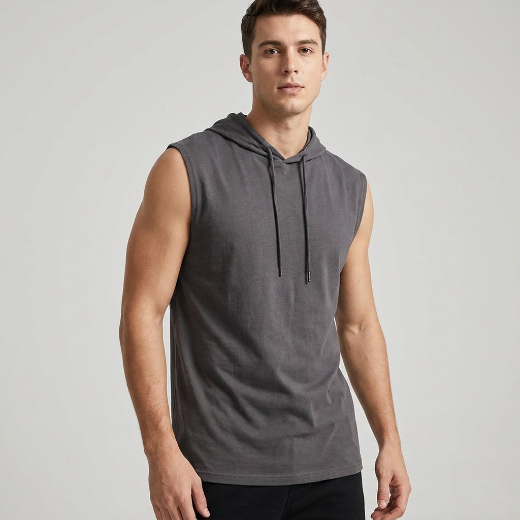 Optew Men’s Sleeveless Hoodie