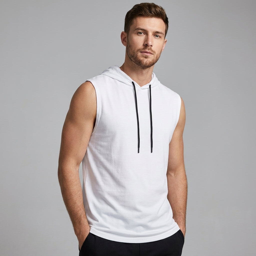 Optew Men’s Sleeveless Hoodie
