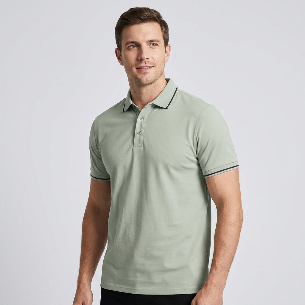 Optew Men’s Textured Colorblock Shirt