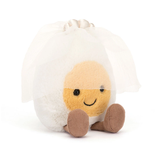 Amuseables Boiled Egg Bride | Soft Plush Toy