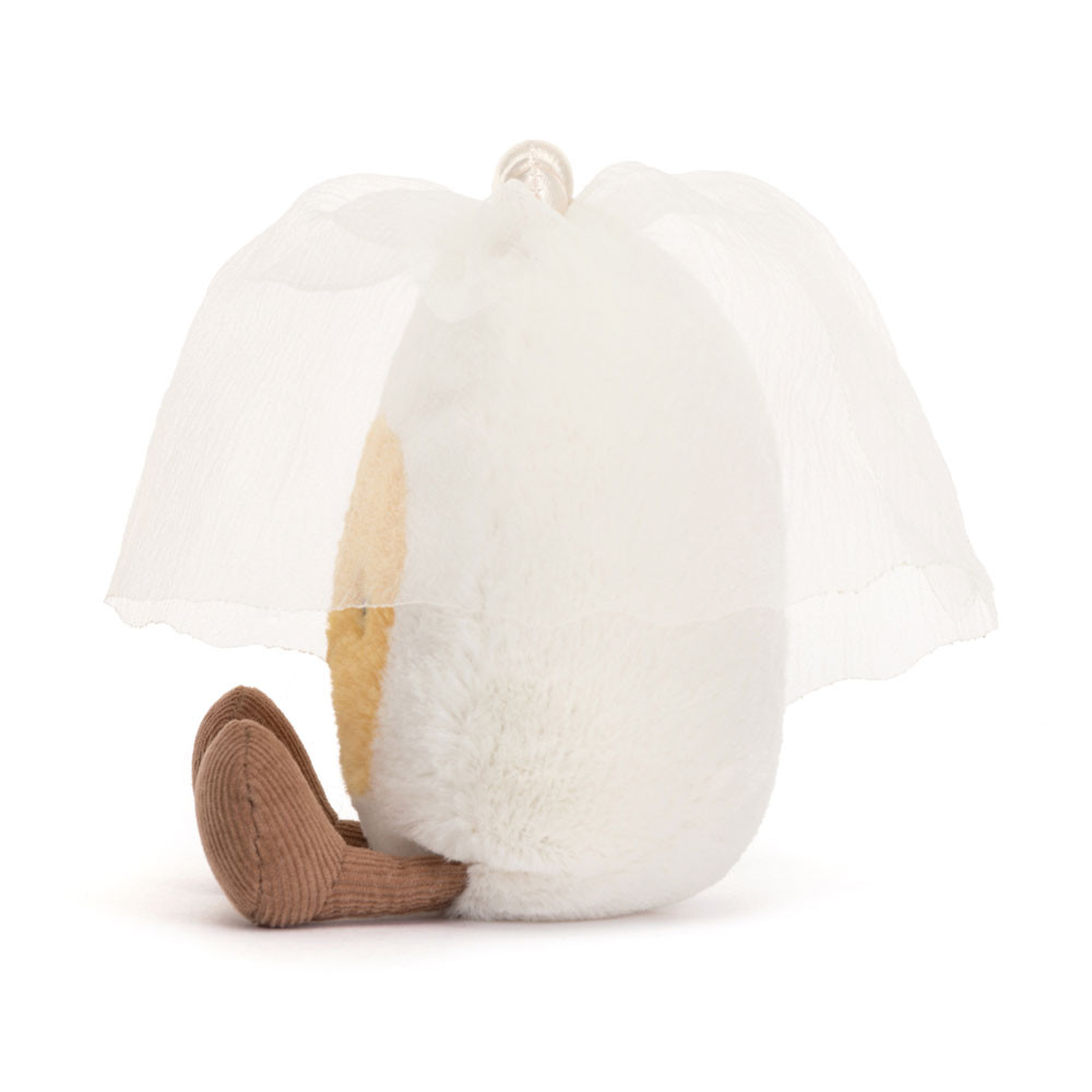 Amuseables Boiled Egg Bride | Soft Plush Toy