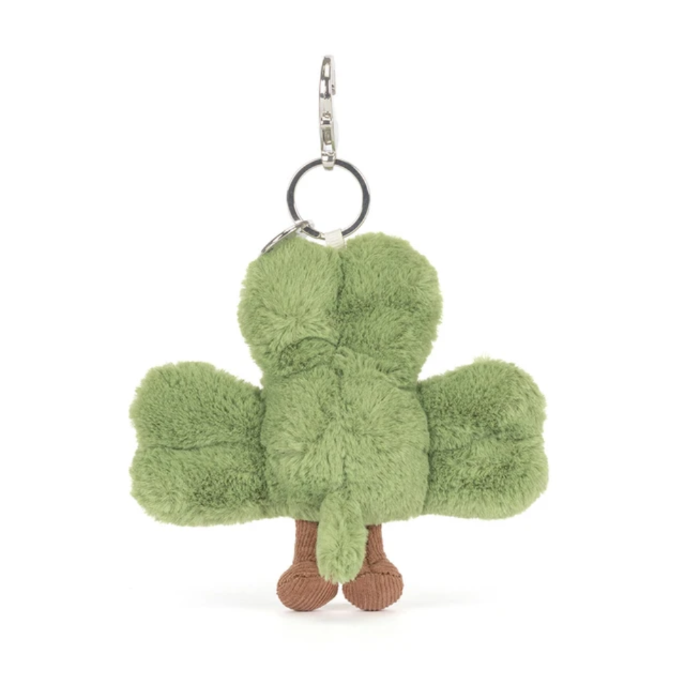 Amuseables Siofra Shamrock Bag Charm | Soft Plush Toy