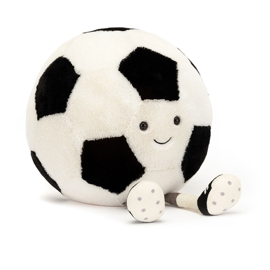 Amuseables Sports Football | Soft Plush Toy