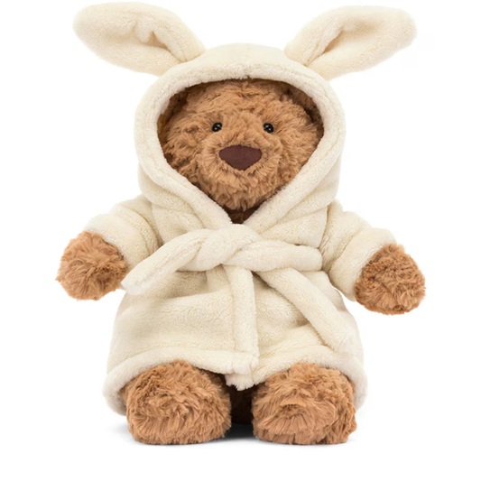 Brown Bear Bathrobe | Soft Plush Toy