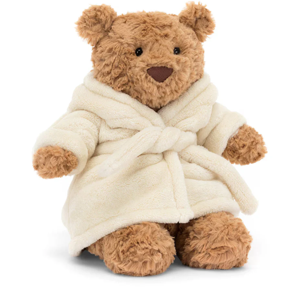 Brown Bear Bathrobe | Soft Plush Toy