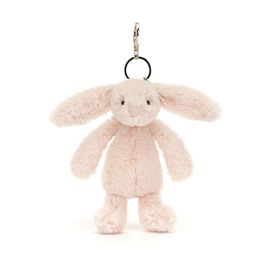 Bashful Blush Bunny Bag Charm | Soft Plush Toy