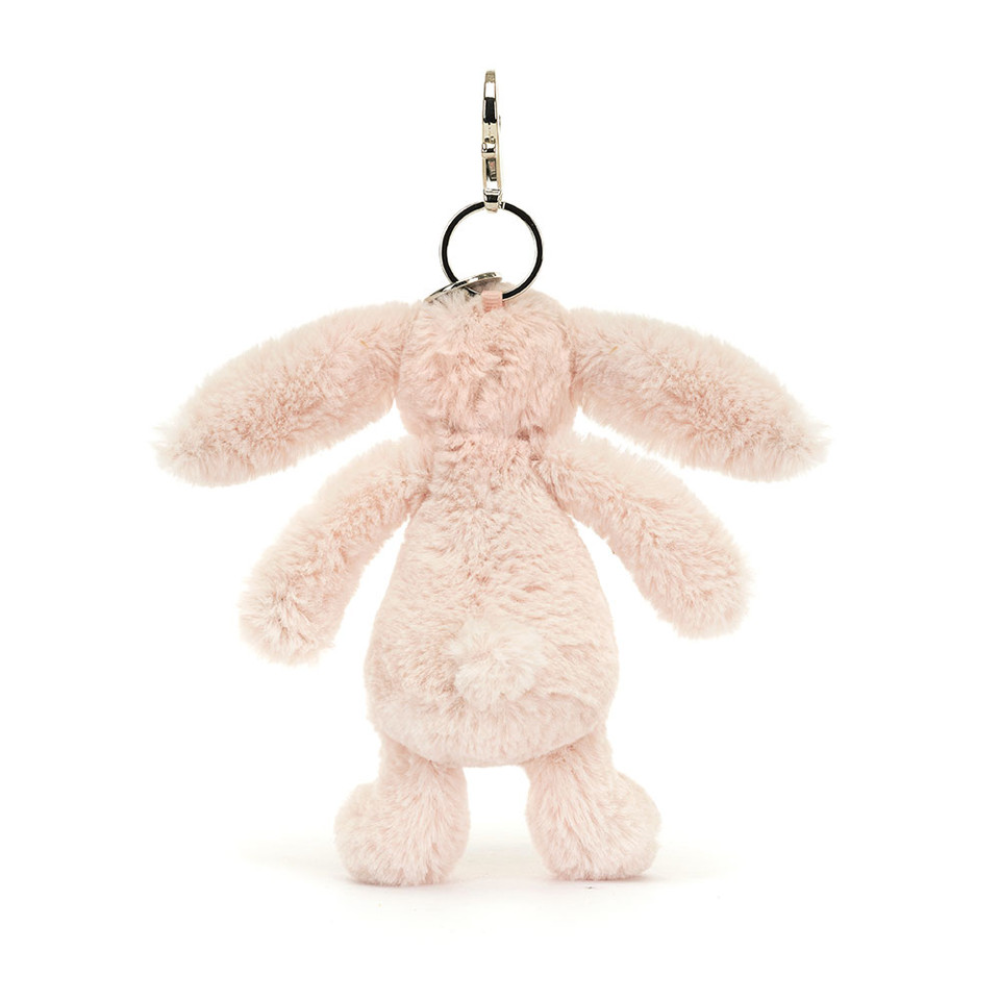 Bashful Blush Bunny Bag Charm | Soft Plush Toy