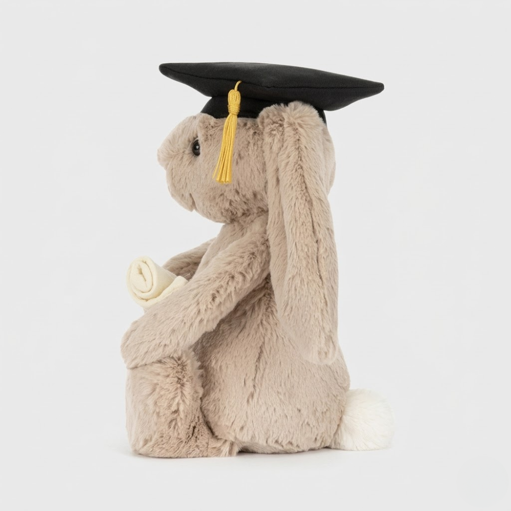 Bashful Bunny Graduation Outfit | Soft Plush Toy