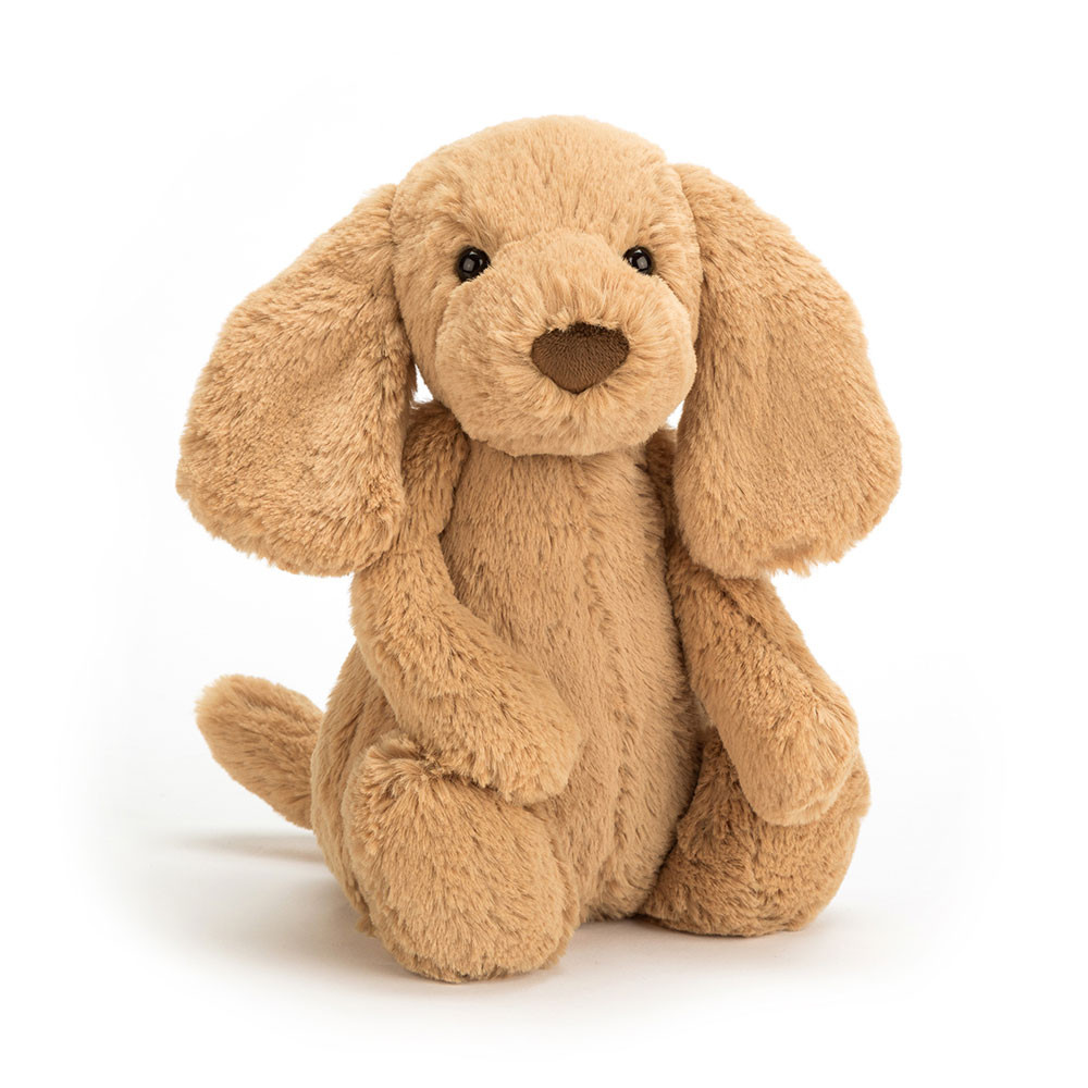Bashful Toffee Puppy | Soft Plush Toy