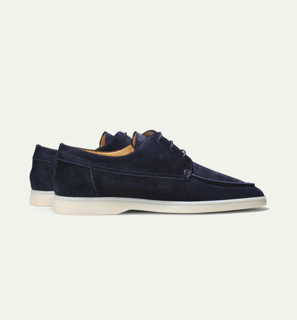 Optew Men's Everyday Casual Lace-Up Boat Shoes
