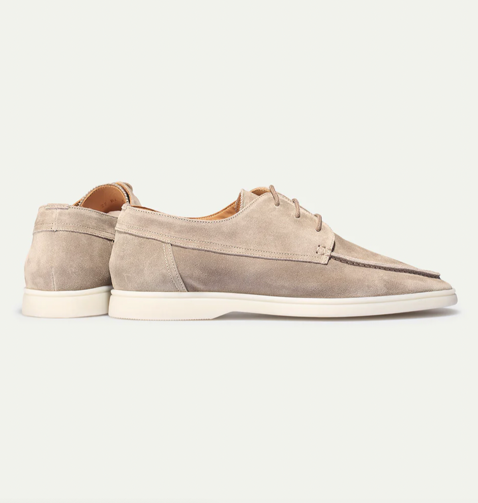 Optew Men's Everyday Casual Lace-Up Boat Shoes
