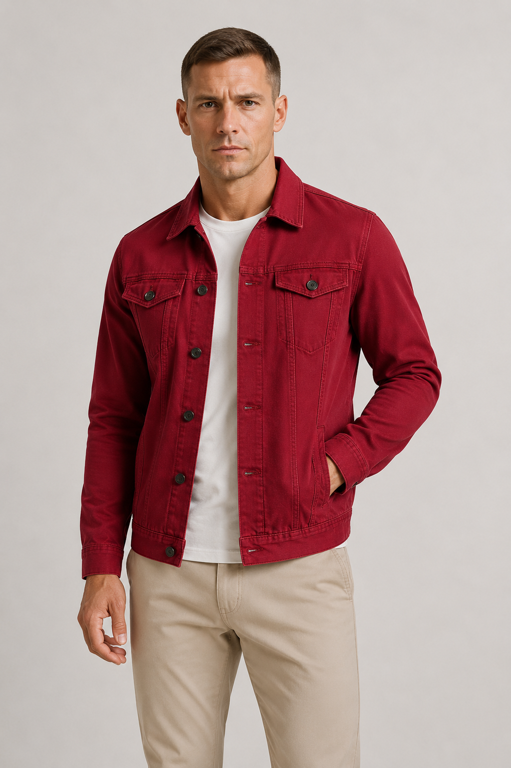 Optew Men’s Denim Jacket