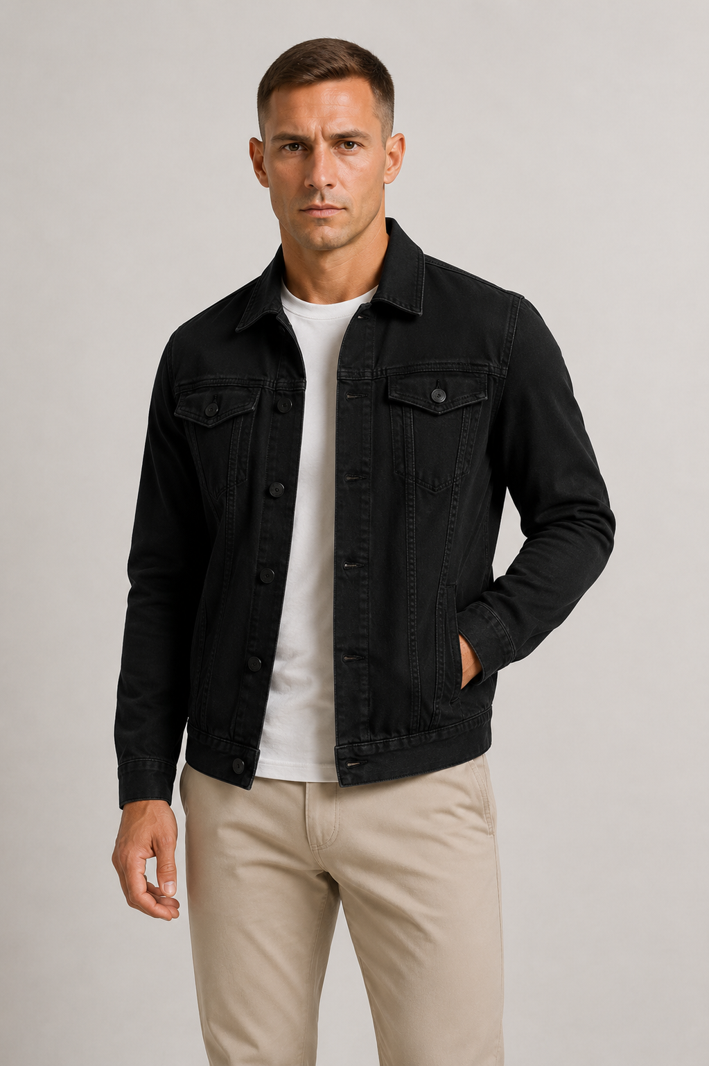 Optew Men’s Denim Jacket