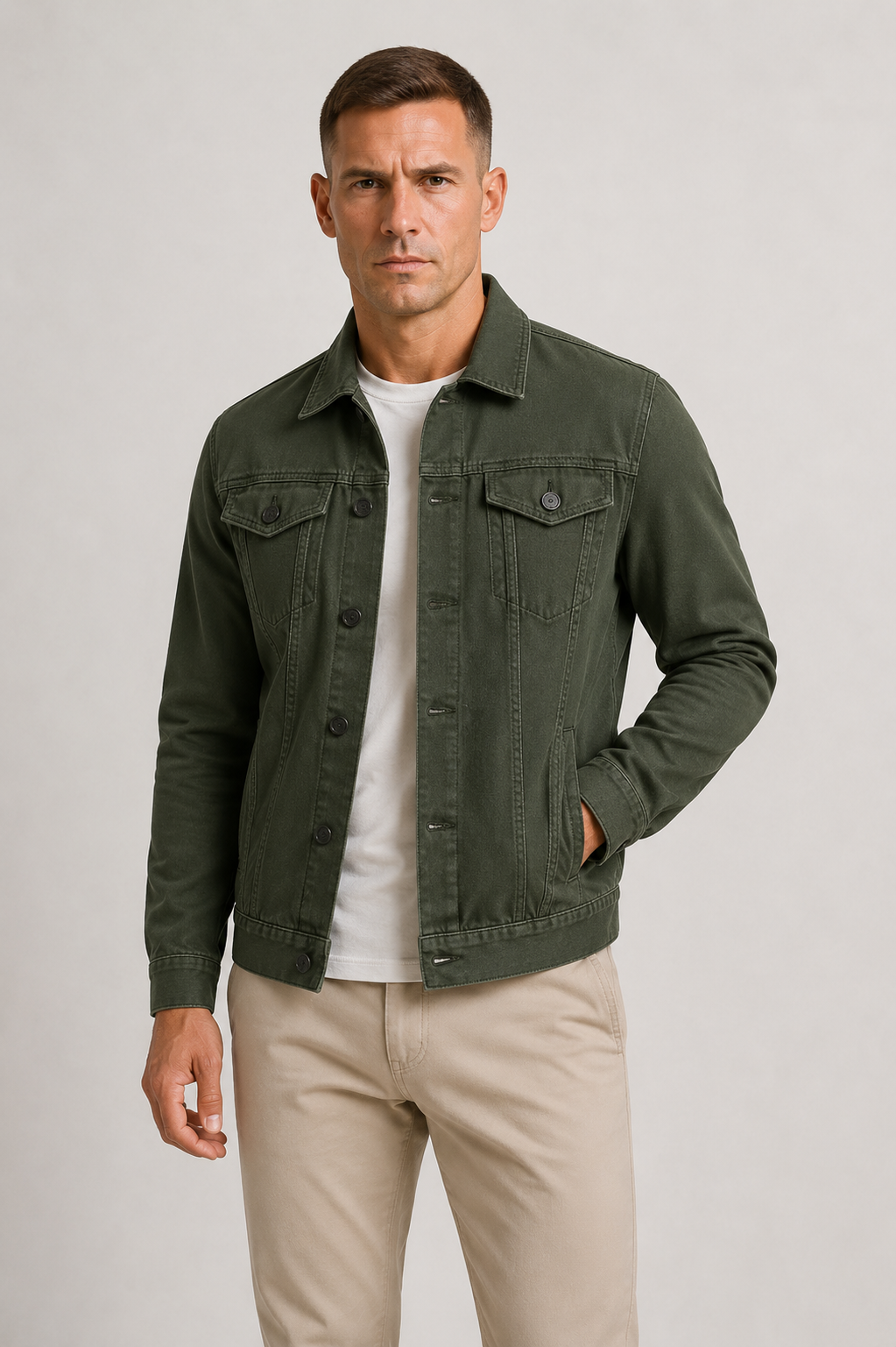 Optew Men’s Denim Jacket