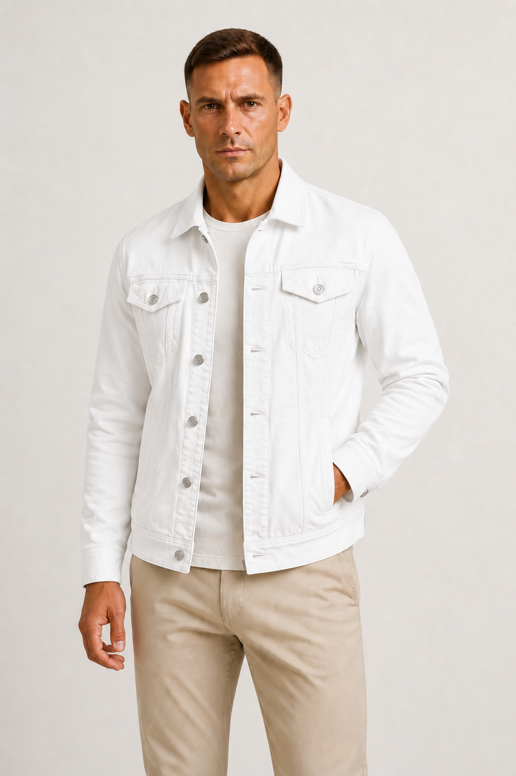 Optew Men’s Denim Jacket