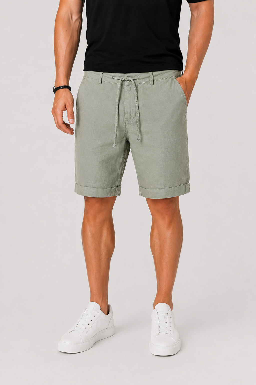 Optew Men’s Linen Shorts