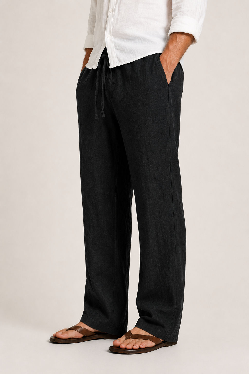 Optew Men’s Linen Trousers