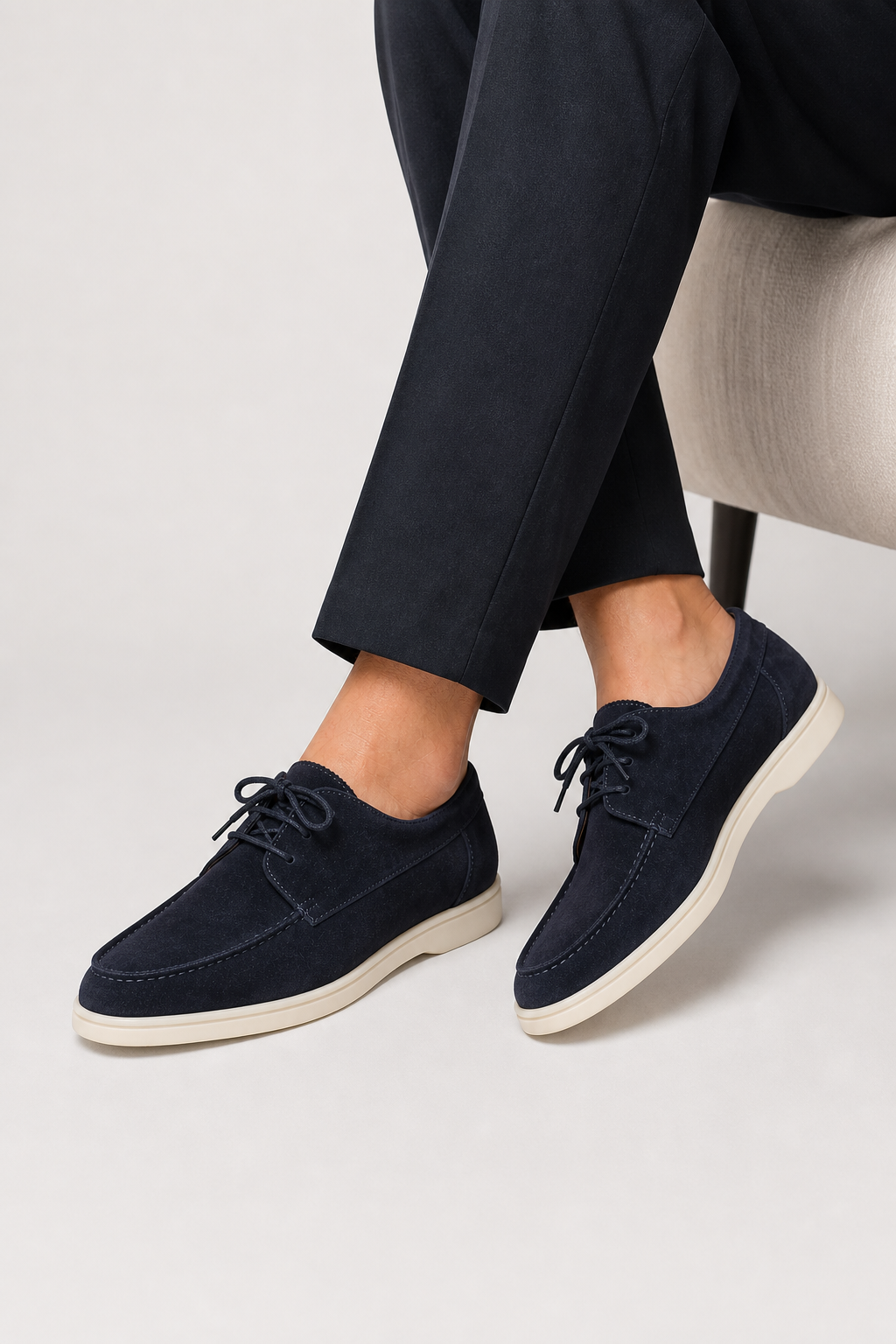 Optew Men’s Lace Loafers