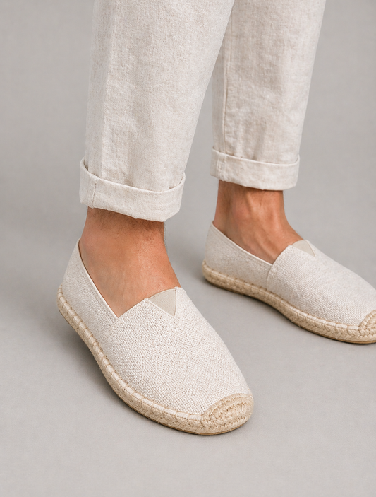 Optew Men’s Espadrille Loafers