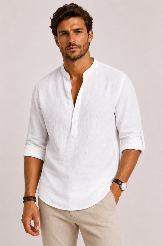 Optew Men’s Linen Shirt