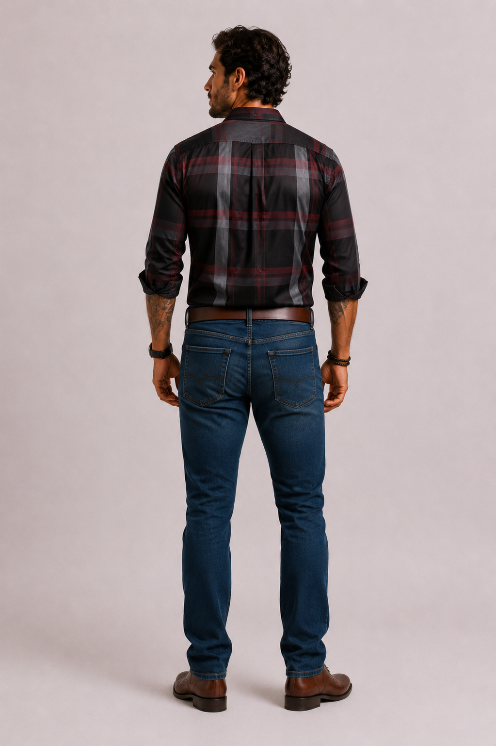 Optew Men’s Checkered Shirt