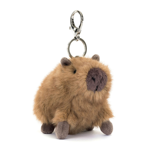 Clyde Capybara Bag Charm | Soft Plush Toy