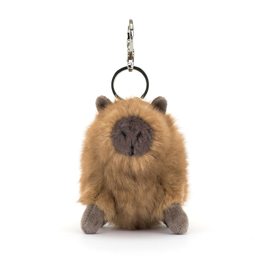Clyde Capybara Bag Charm | Soft Plush Toy