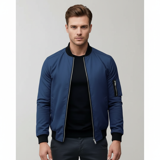 Optew Men’s Slim Bomber Jacket