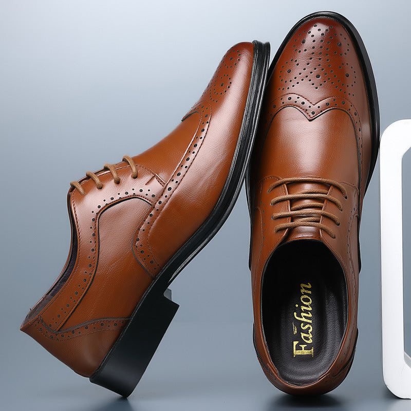 Optew Men’s Brogue Oxford Shoes