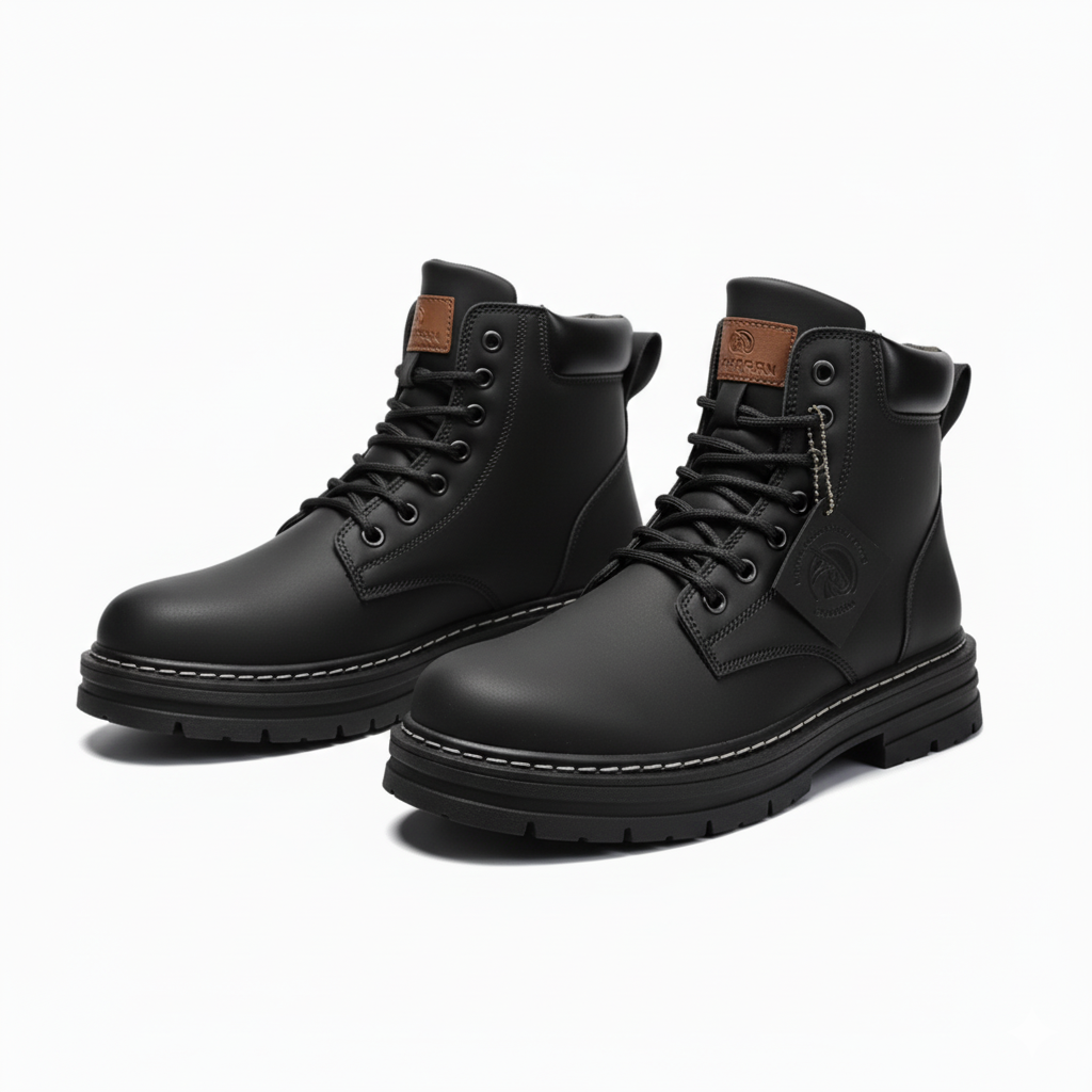 Optew Men’s Lace-Up Work Boots