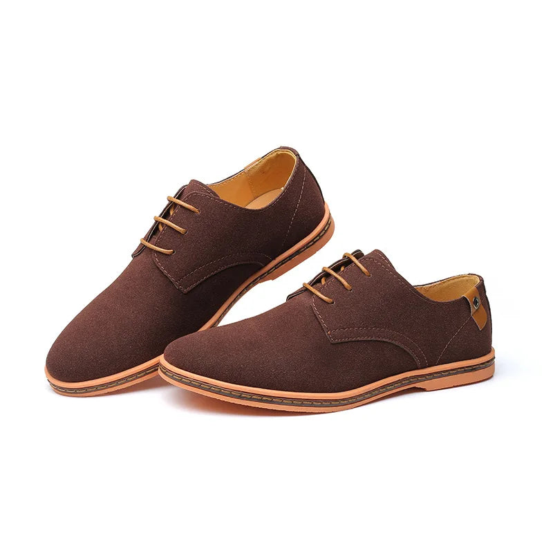Optew Men’s Signature Suede Oxfords