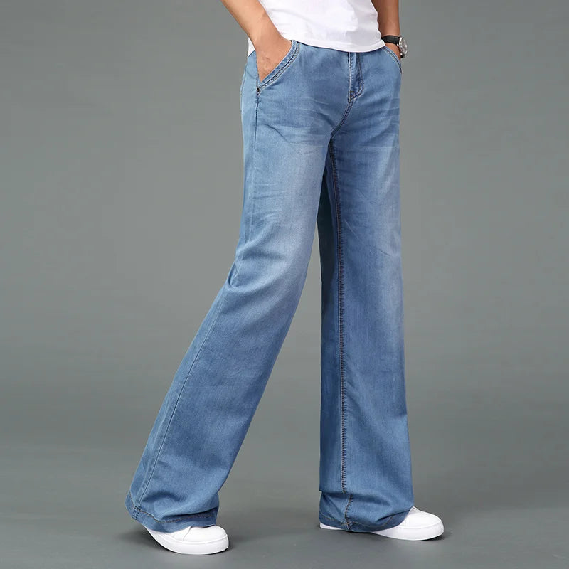 Optew Men’s Boot Cut Jeans