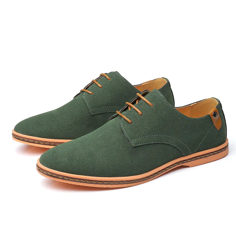 Optew Men’s Signature Suede Oxfords