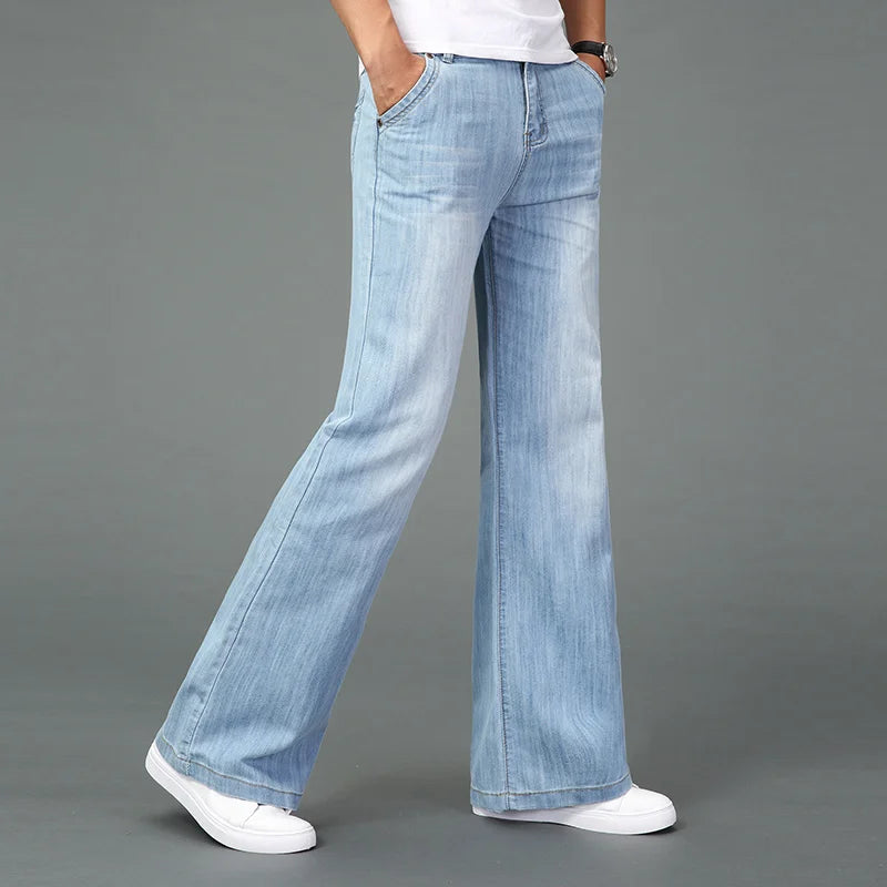 Optew Men’s Boot Cut Jeans