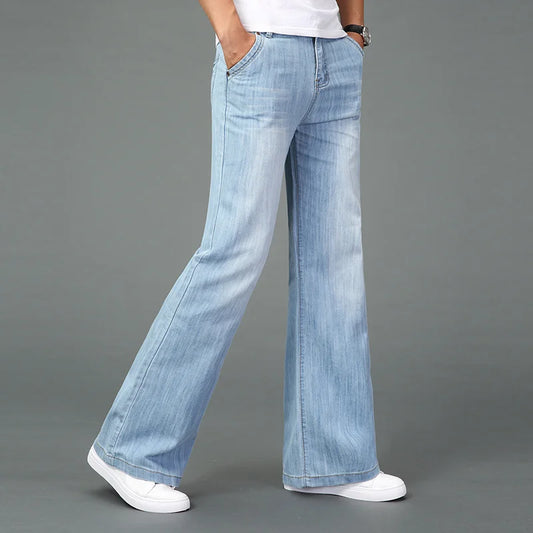 Optew Men’s Boot Cut Jeans