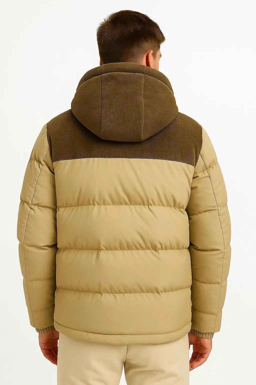 Optew Men's Puffer Jacket Lightweight Insulated with Hood and Pockets