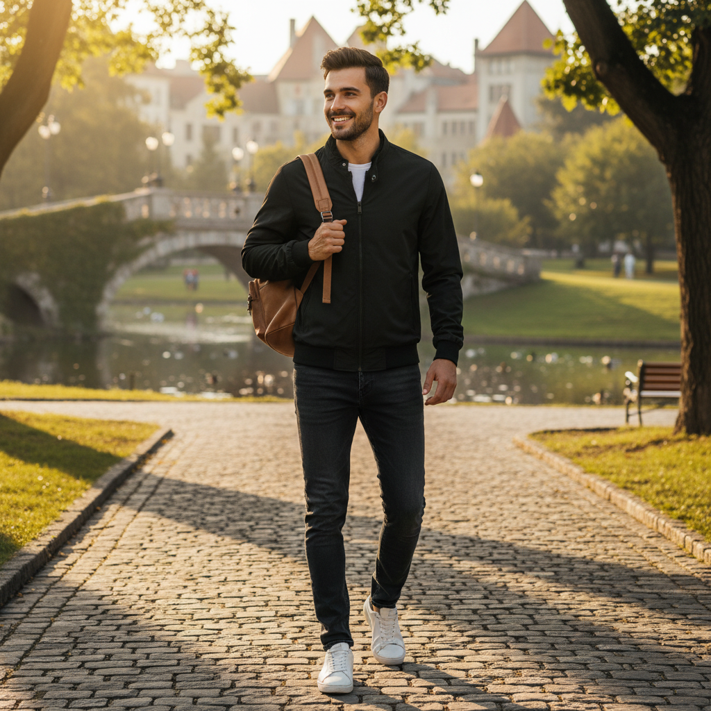 Optew Men’s Bomber Jacket
