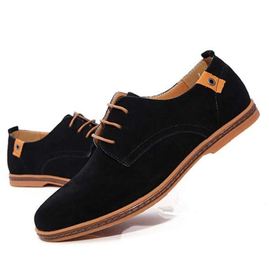Optew Oxford Dress Shoes for Men - Lace-up Round Toe