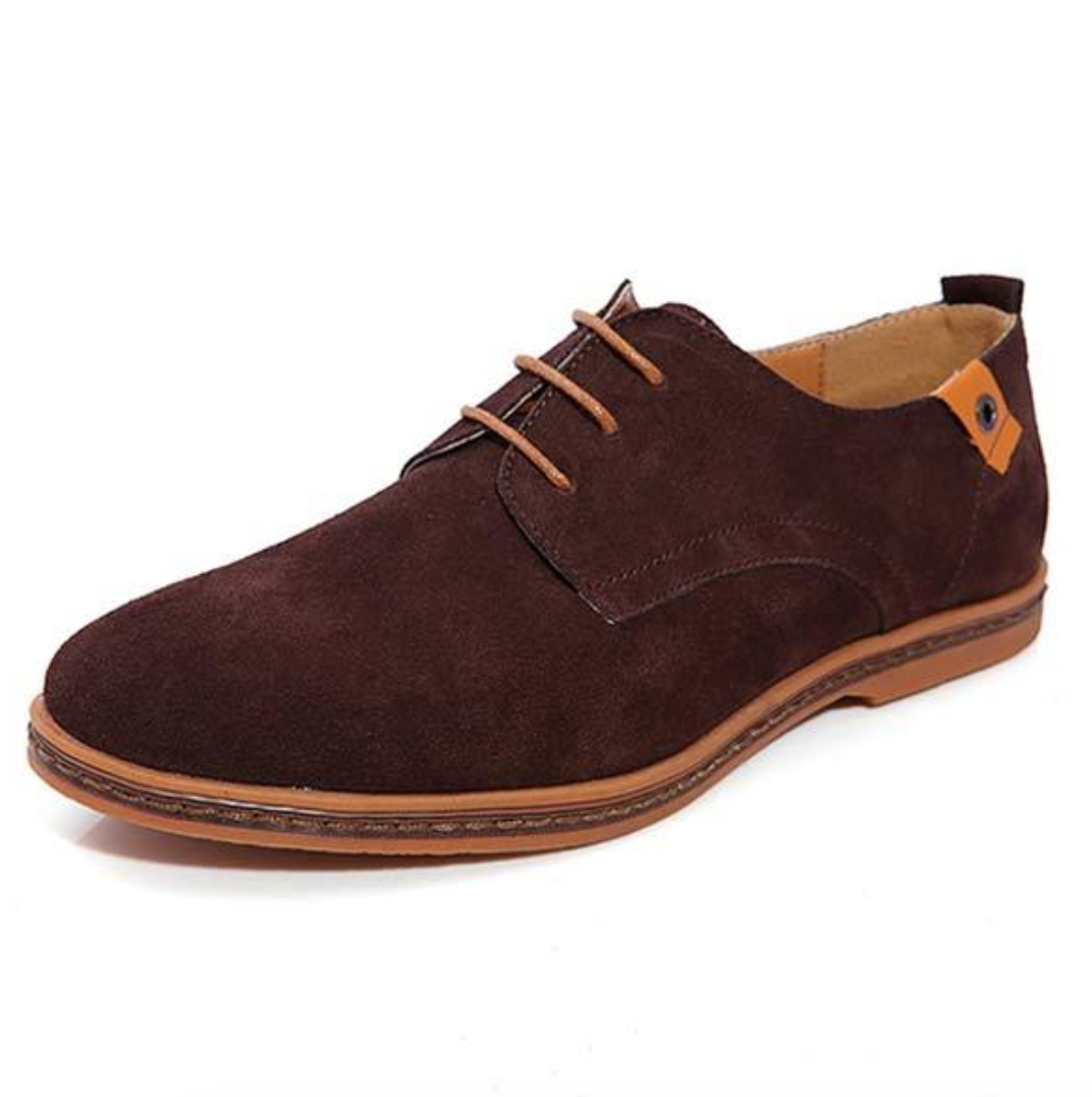 Optew Oxford Dress Shoes for Men - Lace-up Round Toe
