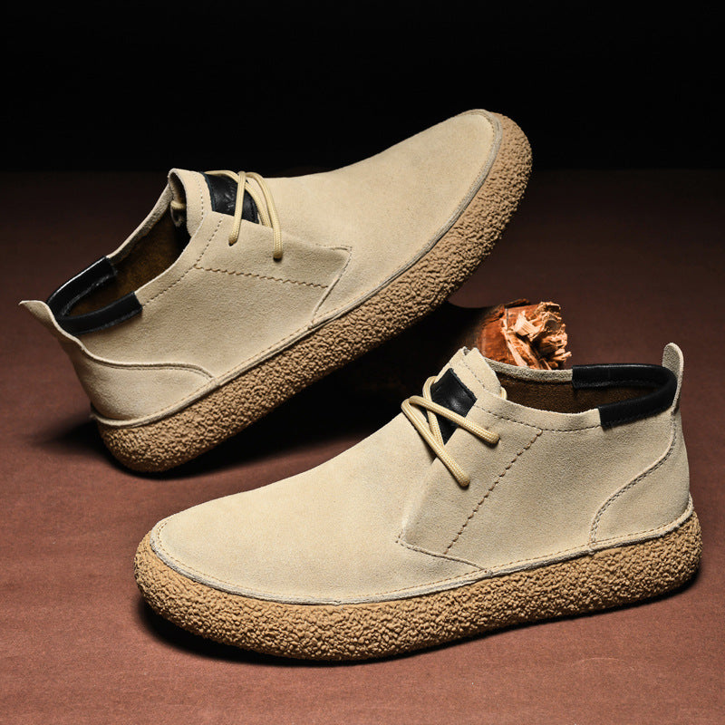 Optew Men’s Mid-Top Lace-Up Shoes